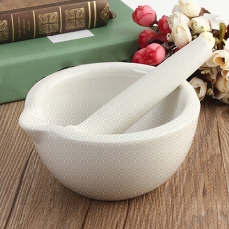Mortar Pestle Granite - 6 مل مطاحن صغيرة مع أوعية