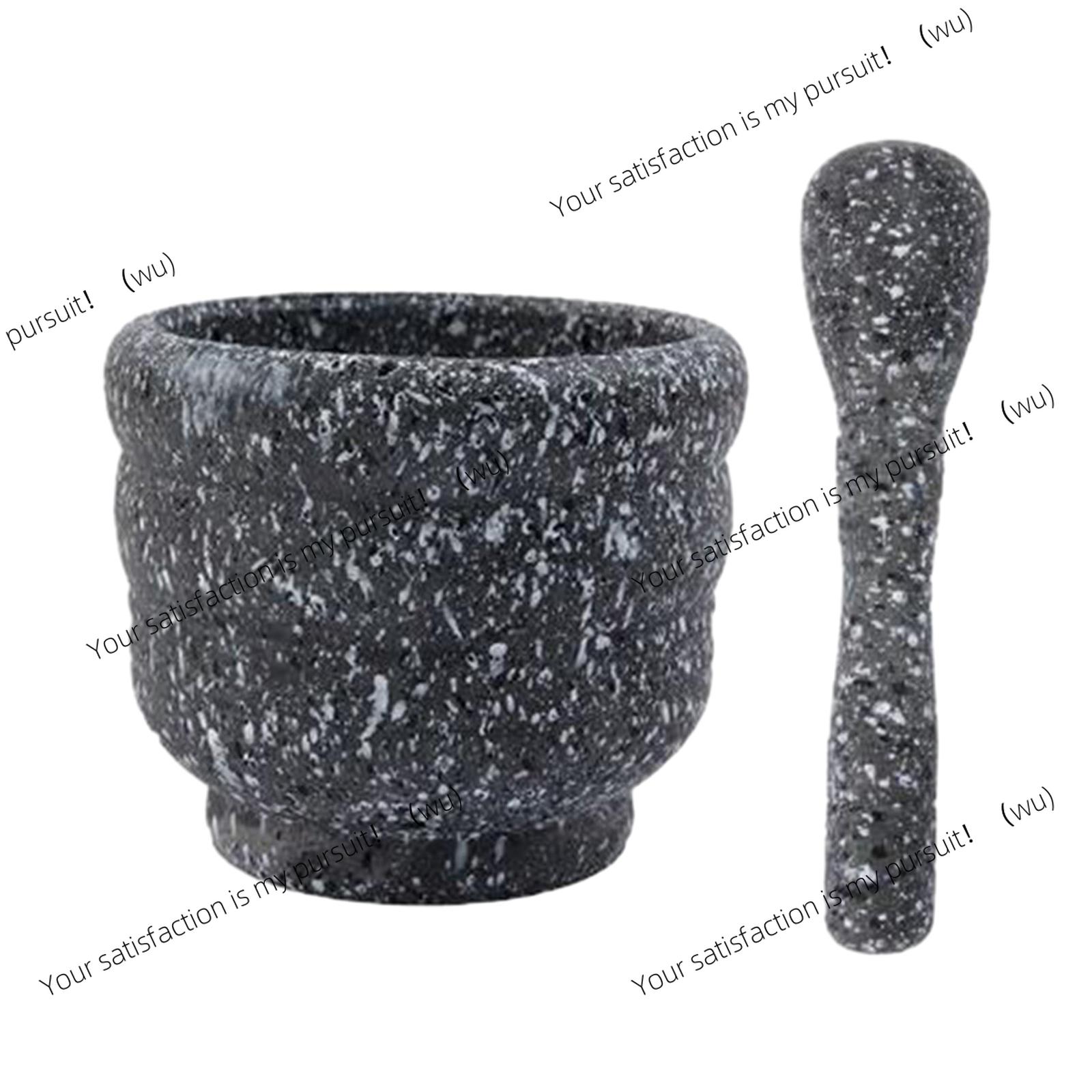 Mortar Pestle Granite - مدقة وهاون للتوابل والصلصات الحارة والزنجبيل