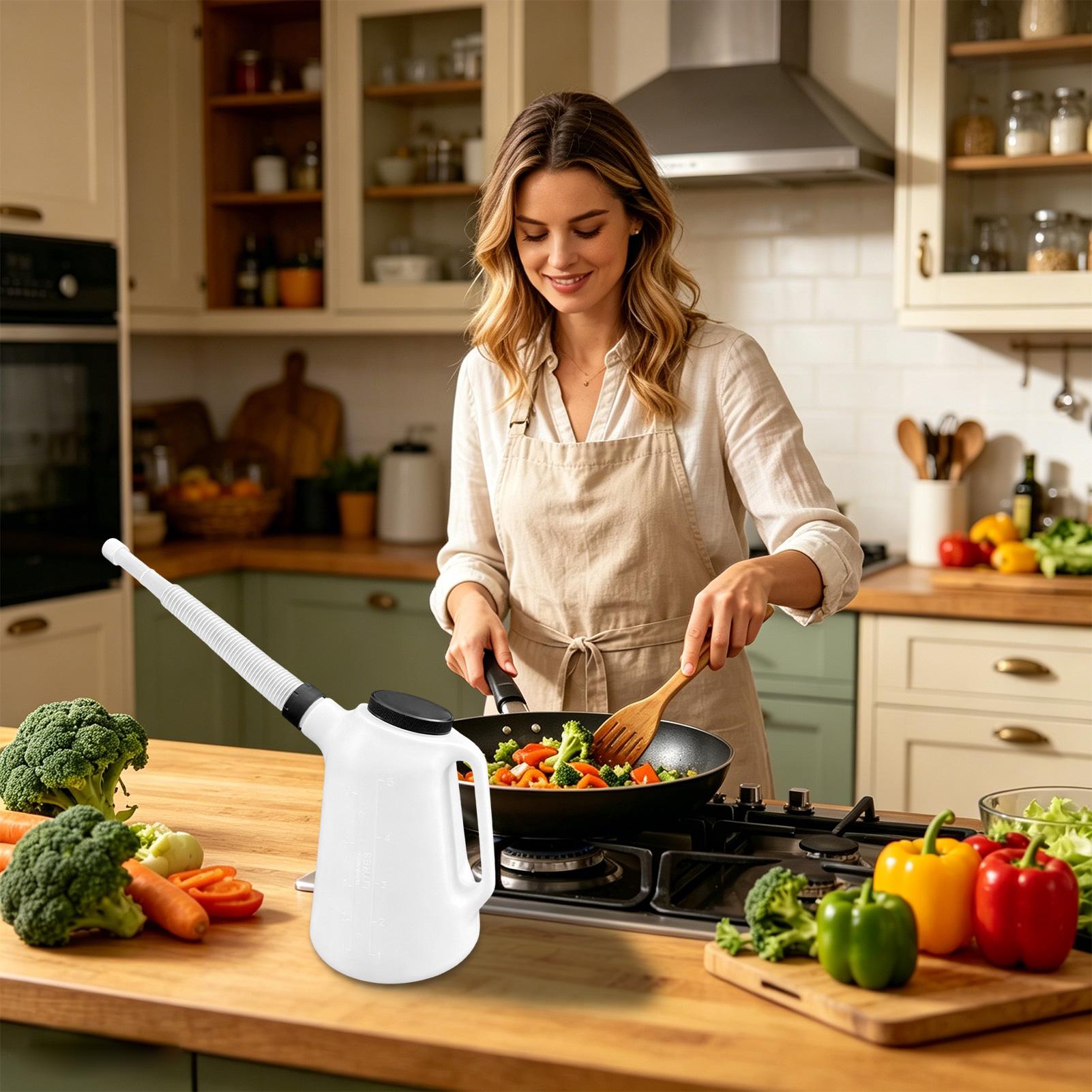 حاوية بلاستيكية سعة 5 لتر لتغي - مراجعة Home Cooking Oil Making Machine وسعره