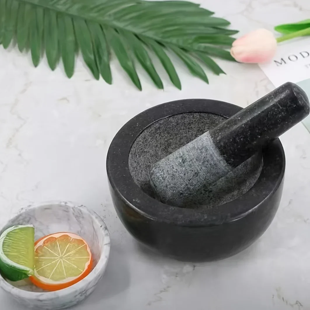 مدقة وهاون من الجرانيت المصقول - مراجعة Mortar Pestle Granite وسعره