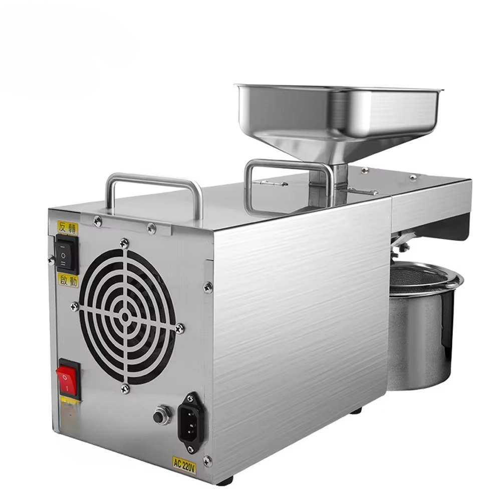 ماكينة صنع زيت الطبخ الصغيرة ا - مراجعة Home Cooking Oil Making Machine وسعره