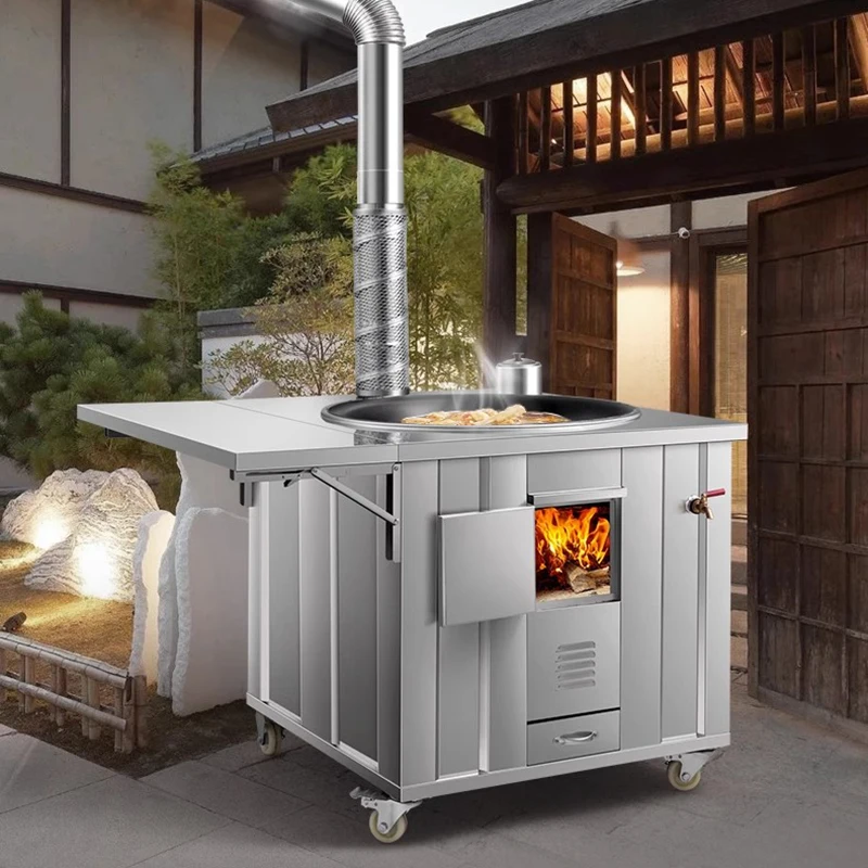 مواقد حطب من الفولاذ المقاوم ل - مراجعة Home Cooking Heater وسعره