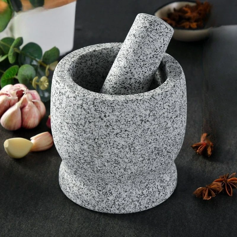 مدقة وهاون حجري من الجرانيت لل - مراجعة Mortar Pestle Granite وسعره