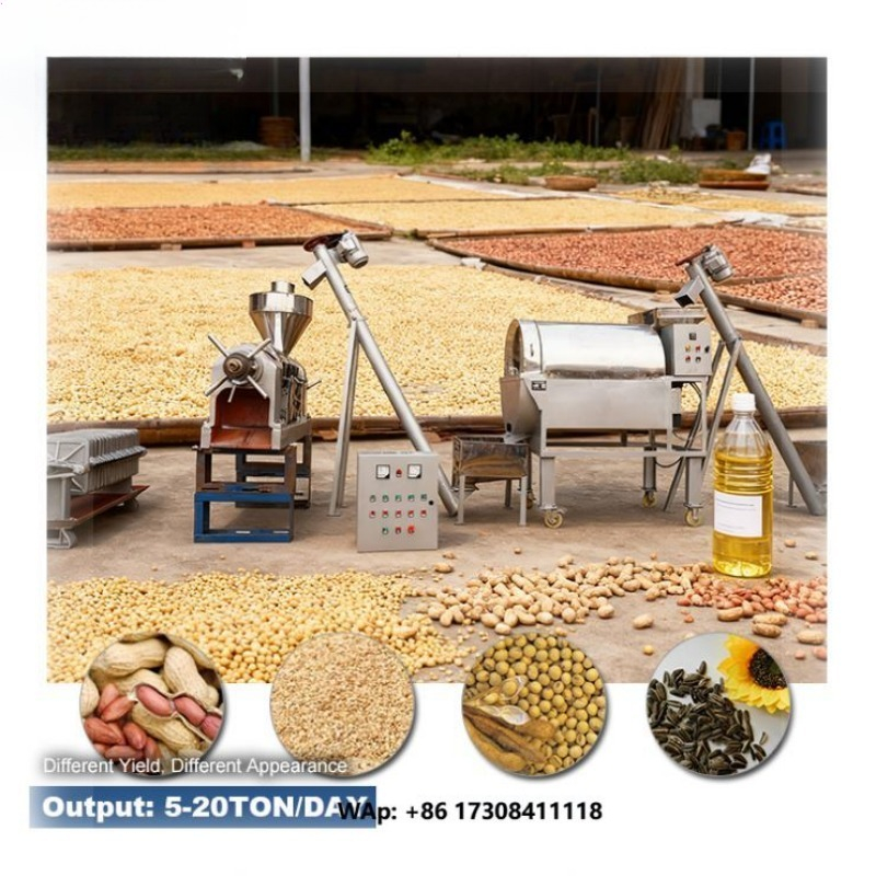 آلة ضغط ومعالجة الزيوت عالية ا - مراجعة Home Cooking Oil Making Machine وسعره