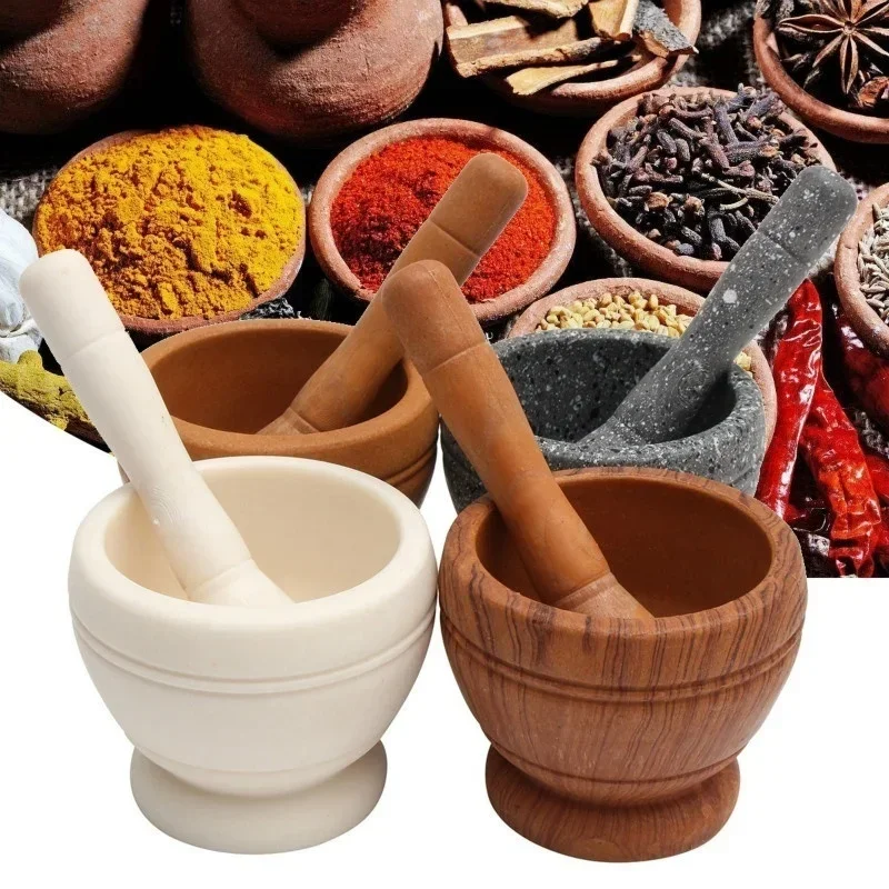 الراتنج Setmortar ومدقة الثوم  - مراجعة Mortar Pestle Granite وسعره
