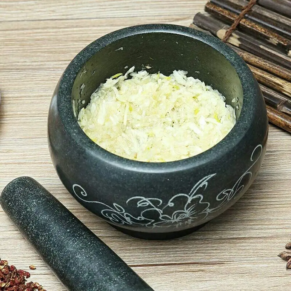 D16CMxH10CM مجموعة هاون ومدقة  - مراجعة Mortar Pestle Granite وسعره