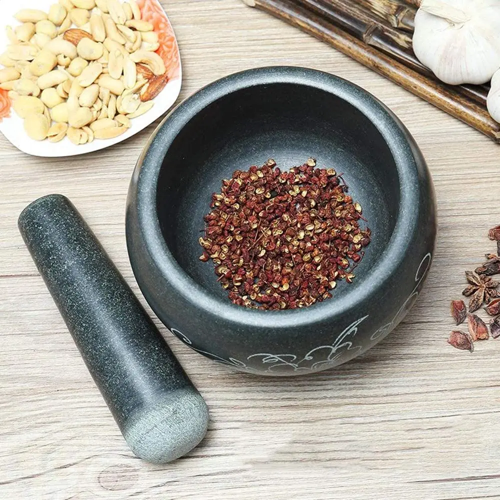 D16CMxH10CM مجموعة هاون ومدقة  - مراجعة Mortar Pestle Granite وسعره