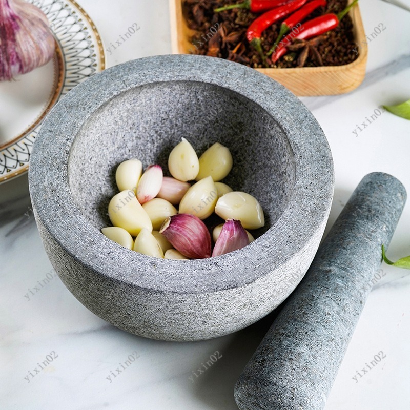 مجموعة هاون ومدقة من الجرانيت  - مراجعة Mortar Pestle Granite وسعره